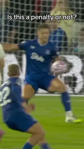 Is this a penalty or not? Leeds 1-0 Everton #footballtiktok #Soccer #footballer #footballedit #fyp                     