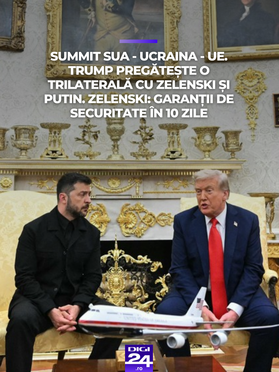 Trump a spus că a discutat direct cu Putin pentru a începe planificarea unei întâlniri între liderul rus şi Zelenski, care va fi urmată apoi de o reuniune trilaterală în care va fi implicat şi el. Liderul de la Casa Albă a mai afirmat că Moscova va 