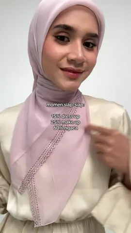 ngaca terus, sampai lupa waktu 😭🙏 #napocut #hijabparisjepang #hijabparispremium #hijabbordir  #hijabtegakparipurna  