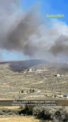 BREAKING: Idaho Wildfire FORCES Evacuations! (100 Acres!)

Did you know a wildfire near Idaho 55 forced Eagle residents to evacuate their homes?  The fast-moving brush fire, which started late Monday afternoon, prompted a Level 1 