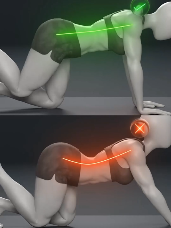 ❌ Donkey Kick Mistakes You Should Avoid for Better Glutes #demic #Fitness #gym #workout 