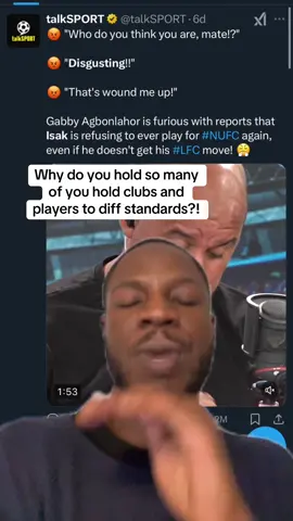 Too many ppl hold institutions on a pedestal lmao, top level football is heartless #mufc #isak #hojlund #nufc 
