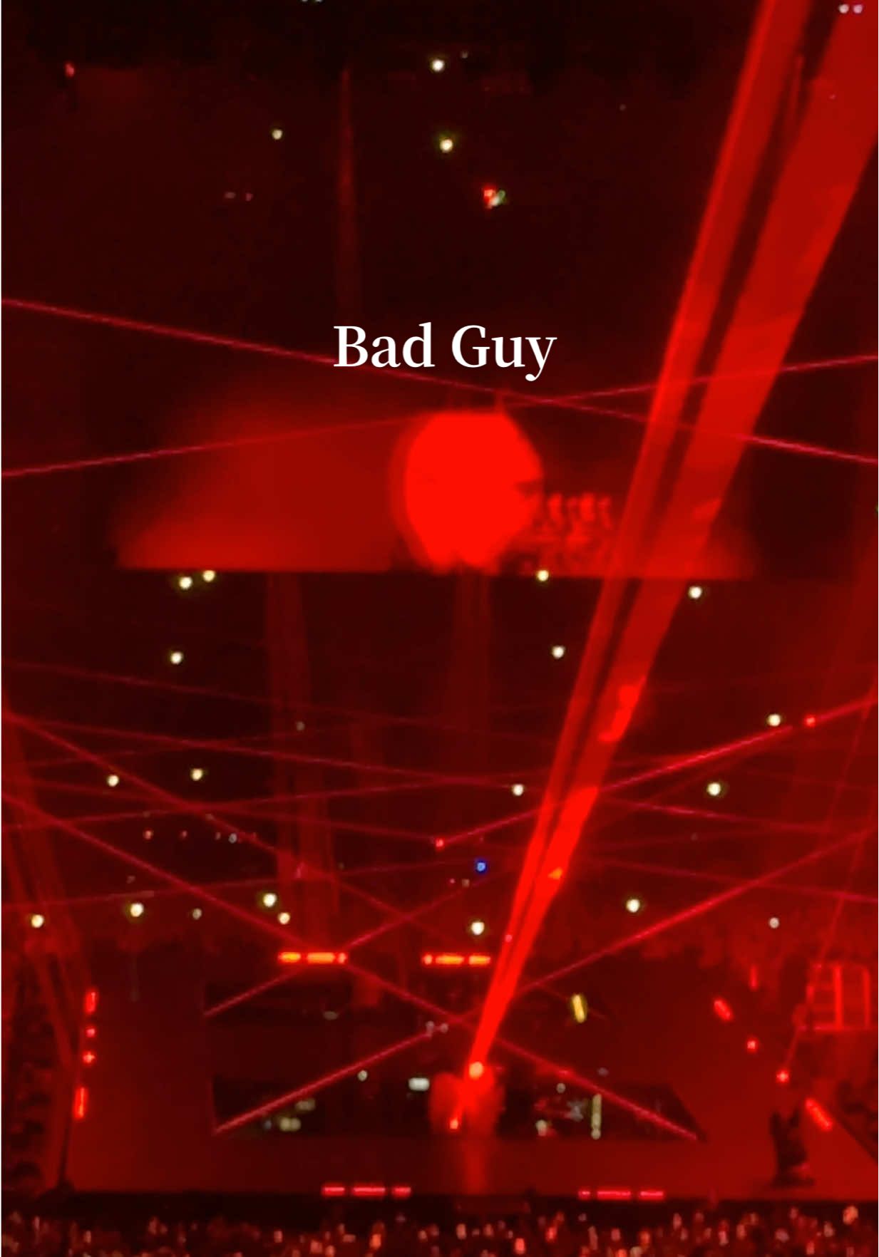 Bad Guy Outro #billieeilish #tour #hitmehardandsofttokyo #fyp #badguy@BILLIE EILISH 