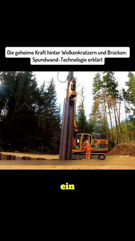 Die geheime Kraft hinter Wolkenkratzern und Brücken: Spundwand-Technologie erklärt #spundwandtechnik #stahlplatten #geheime