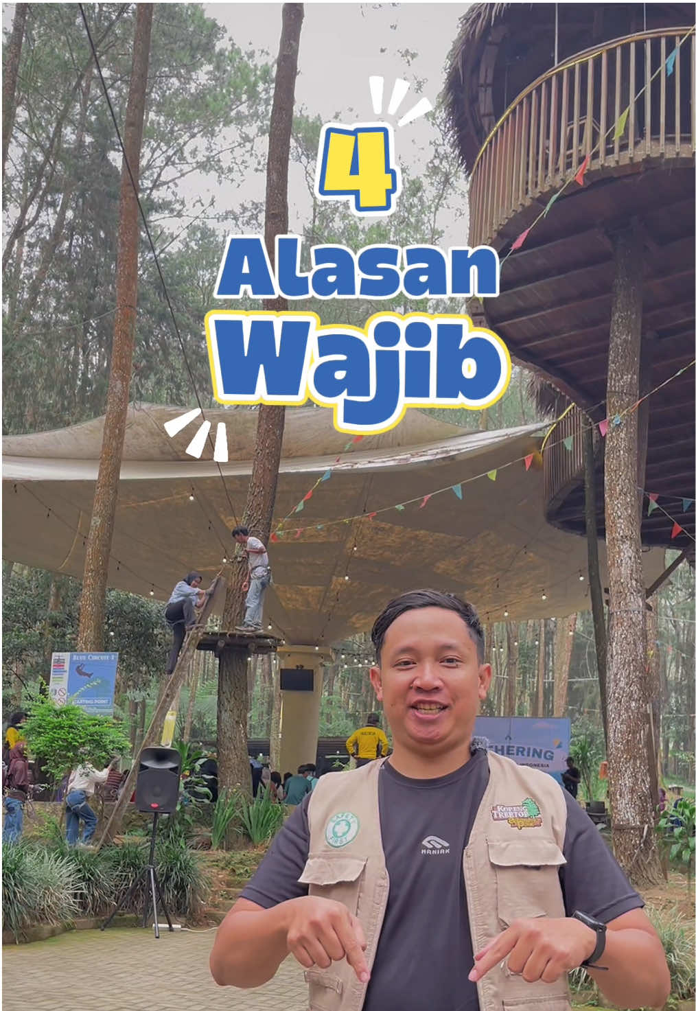 4 alasan wajib kamu harus cobain main ke Kopeng Treetop Adventure Park #kopengtreetop #kopengteetopadventurepark #wisatajawatengah #wisatakopeng 