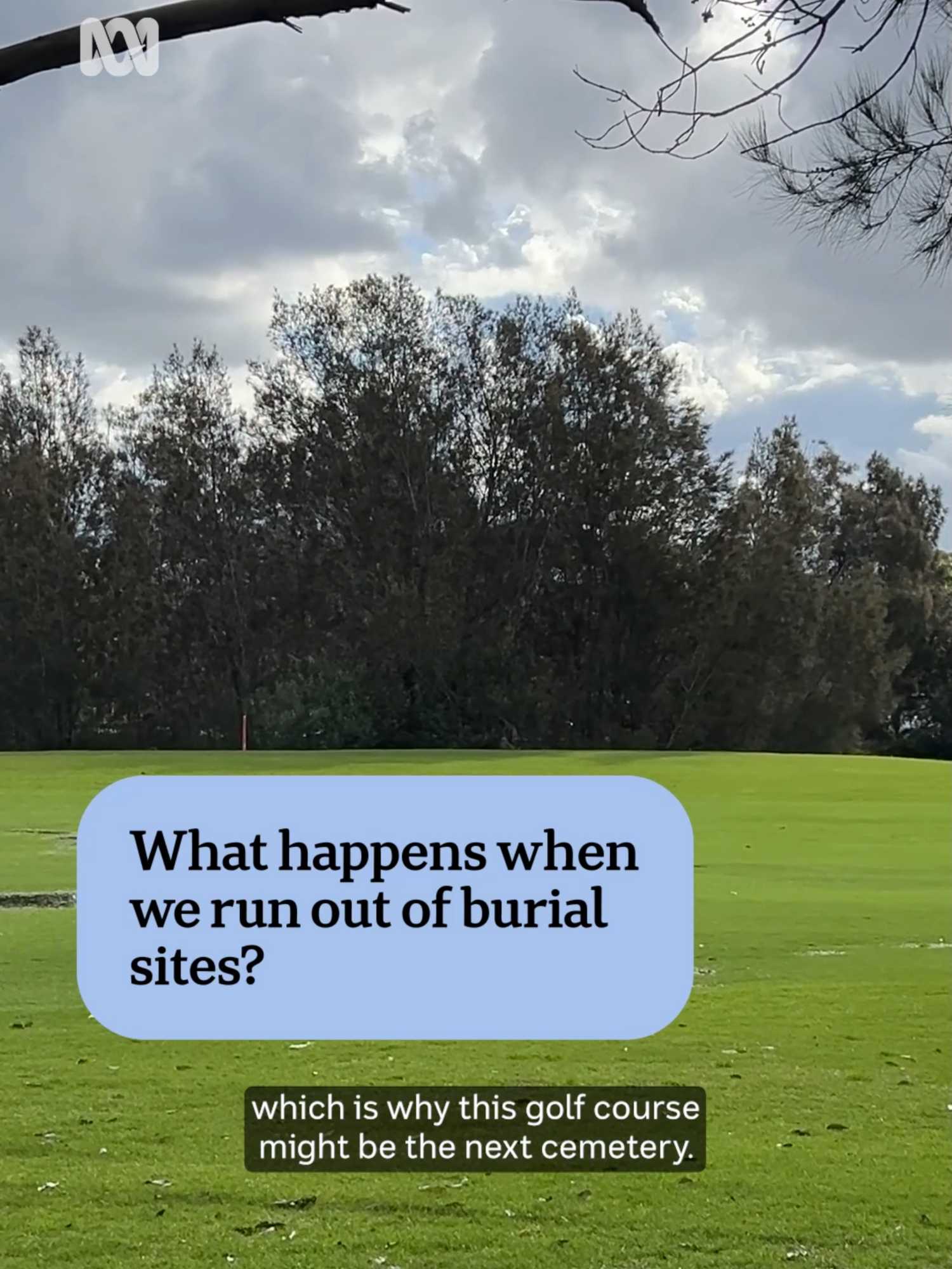 The NSW state government is proposing to turn a golf course into a cemetery, as burial spots are running out across the country, but not everyone’s on board. Personalise your news and stay in the know with the ABC NEWS app via the link in our bio. Video by Amal Wehbe. Read more online by Nick Doyle. #Funeral #Cemetery #Burial #ABCNews