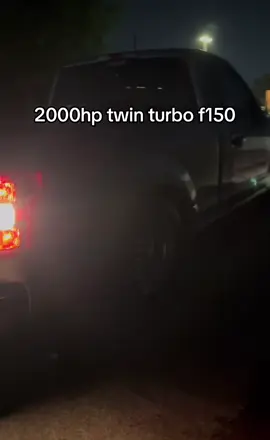 Insane 2000hp Twin turbo f-150 😳 #f150 #4x4 #coyote #turbo #fyp 