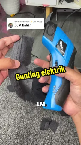 Membalas @⚡️Om Ripey potong bahan jadi cepet pake gunting elektrik listrik portabel tajam serbaguna murah bisa cod #guntingelektrik #guntinglistrik #modalkontendoang 