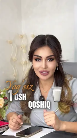 •	1 choy qoshiq asal 	•	1 choy qoshiq limon sharbati 	•	1 osh qoshiq tabiiy yogurt (qatiq ham bo‘ladi) Tayyorlash va qo‘llash: 	1.	Barcha masalliqlarni yaxshilab aralashtiring. 	2.	Toza yuz terisiga yupqa qilib surting. 	3.	10–15 daqiqa qoldiring. 	4.	Iliq suv bilan yuving, so‘ngra yengil namlantiruvchi krem surting.
