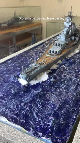 1/350 Tamiya . Diorama battleship New Jersey  #Watereffects #oceandiorama #NavyModel #Artvideos #ModelKitShipBuilding #верфьнастоле   #seadiorama #navymodels   #modelkit     #MilitaryShipsModels #WarshipsScaleModel #NavalVesselModels #NavyCraftMiniature #HistoricalNavyShipModel #ModelShipBuilding #soyaship #icebreakersoya #antarticasoya