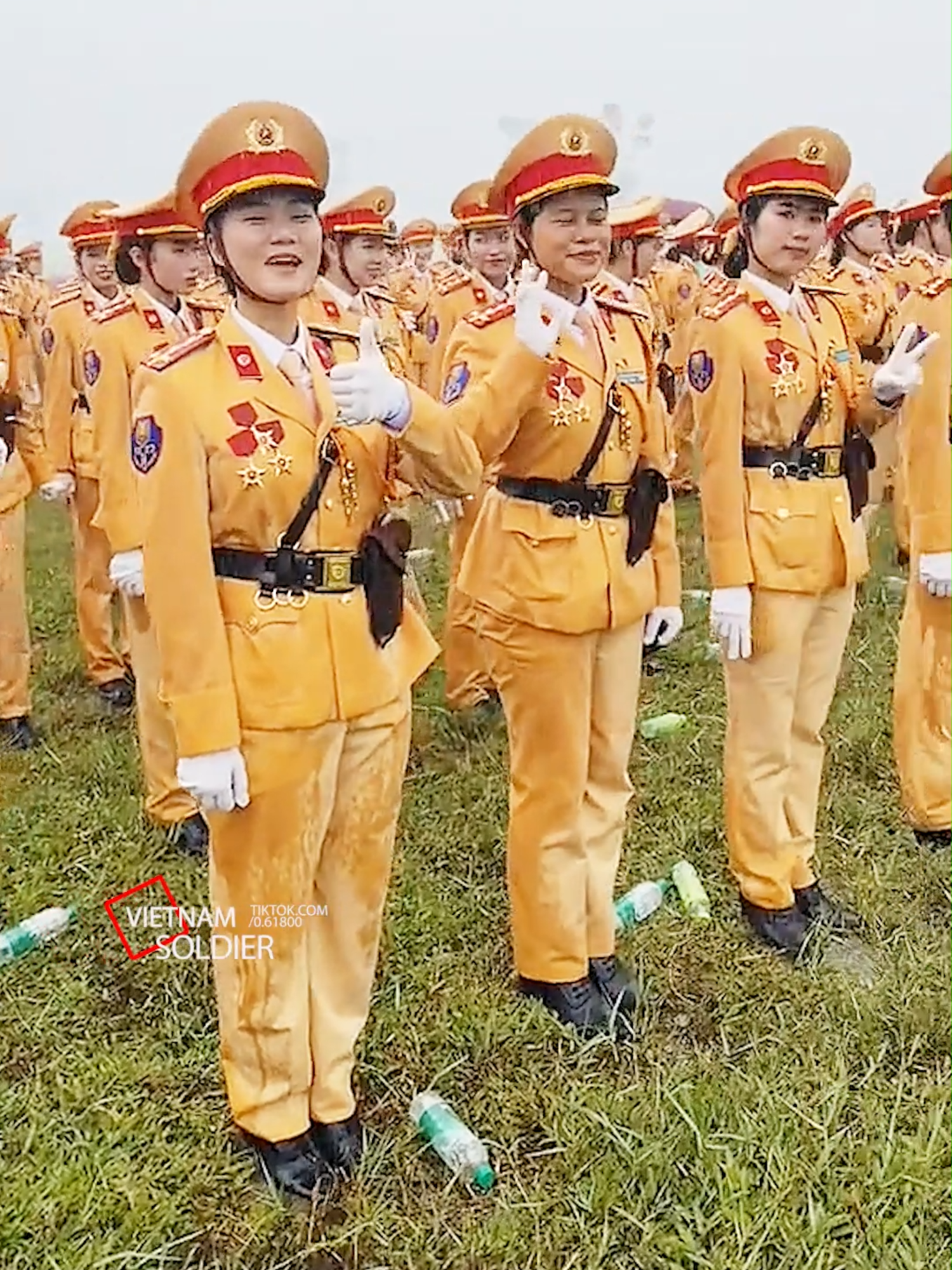 Vietnam is rehearsing for the military parade on September 2nd. Commemorating the 80th anniversary of the August Revolution and the 80th anniversary of Vietnam's National Day parade. The scale of this military parade has been further expanded, with a total of 11 static formations and 27 marching formations, with a total of 7413 officers and soldiers. Each marching formation consists of 10 columns with 160 people. #A80#Vietnam#vn#military #parade#soldier #top #hot #ViệtNam #Việt #Nam#80th