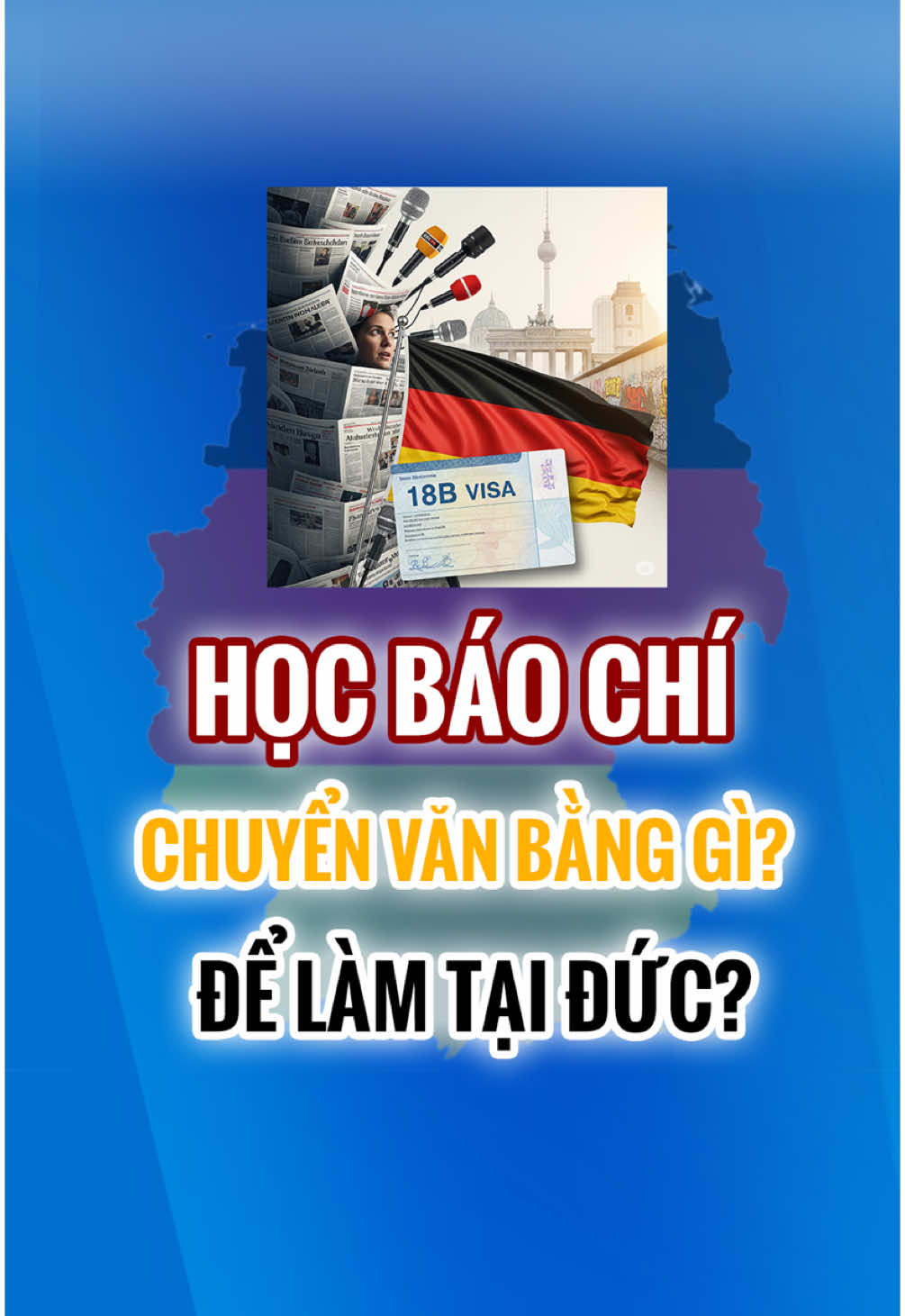 Chuyển đổi văn bằng Báo chí - Truyền thông tại 🇩🇪 Đức #nhatanhhoffmann #clevermann #duhocduc #viettalents 