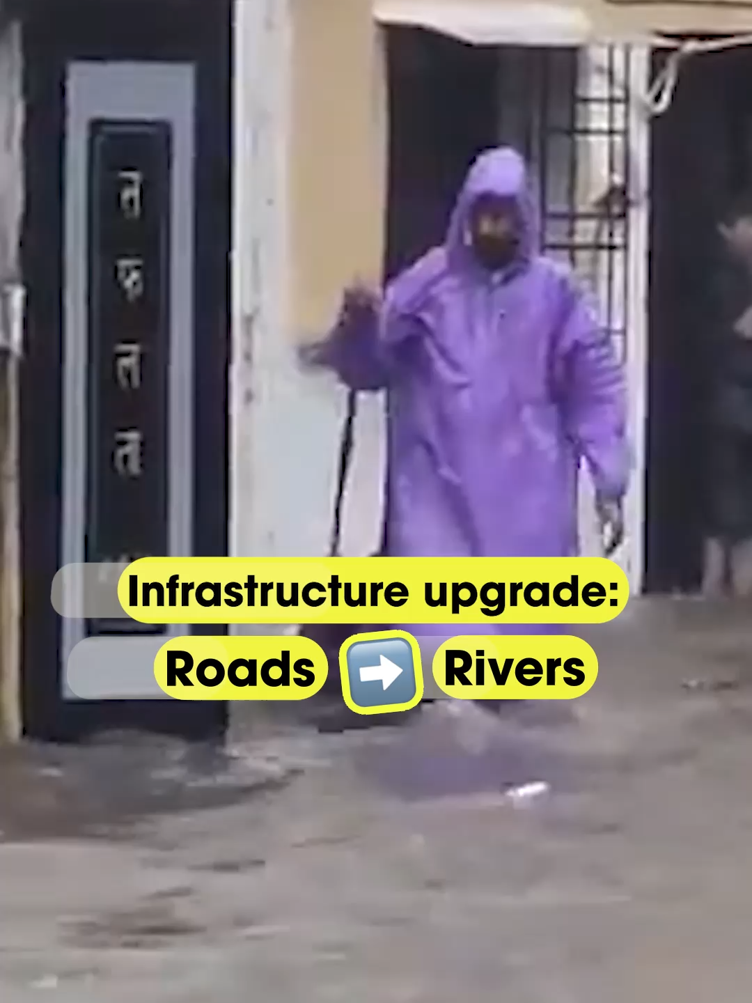 🌧️ Rains strike again and bring life in Mumbai to a standstill. The Indian Express reports that one person has died and another has been injured in rain-related incidents. Some parts of Mumbai received 300 mm of rain over the past 24 hours, and NDRF teams have been deployed as a red alert has been sounded for the financial capital. Q: Have you been trapped in Mumbai rain before? A. Yes, I’m a pro B. No, never even been to Mumbai #MumbaiRains #SpiritofMumbai #Mumbai #Rains #India #MumbaiRainAlert