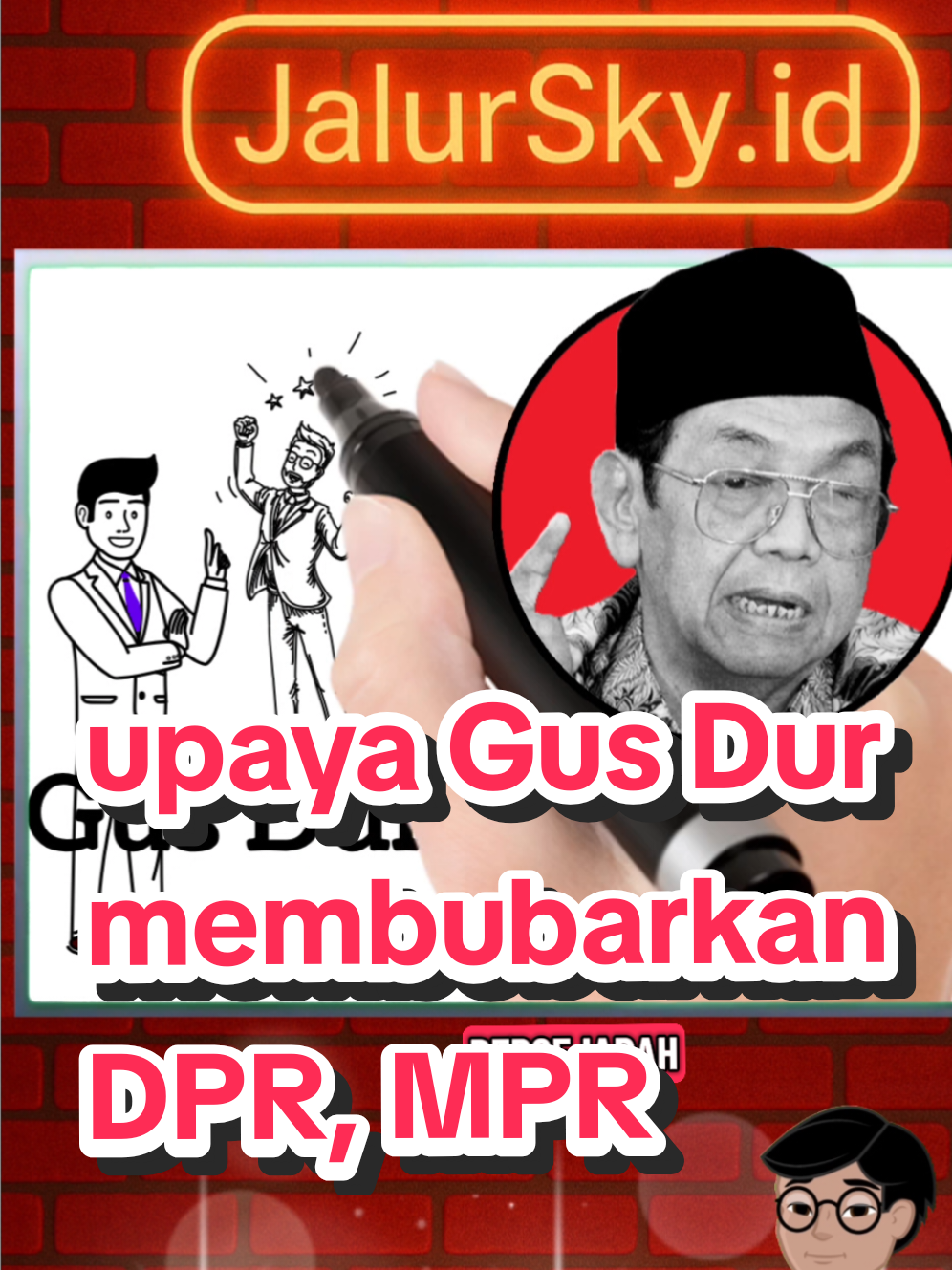 Presiden abdurrahman wahid atau gus dur nyaris mengeluarkan dekrit bersejarah: membubarkan DPR, membekukan MPR, dan mengembalikan kedaulatan ke rakyat lewat pemilu. tapi langkah itu gagal, karena mayoritas partai, TNI, dan Polri tidak mendukung. MPR justru lebih cepat menggelar sidang istimewa untuk memberhentikan gus dur, dan megawati naik jadi presiden. seandainya pada saat itu MPR dan DPR benar-benar bisa di lengserkan oleh gus dur,akan seperti apa indonesia sekarang ini. #SejarahIndonesia #GusDur #WhatIfIndonesia #AndaiKata #SejarahAlternatif #PolitikIndonesia #DekritGusDur #MomenBerSejarah #SejarahViral #BelajarSejarah #IndonesiaAlternateHistory #FaktaUnikIndonesia 