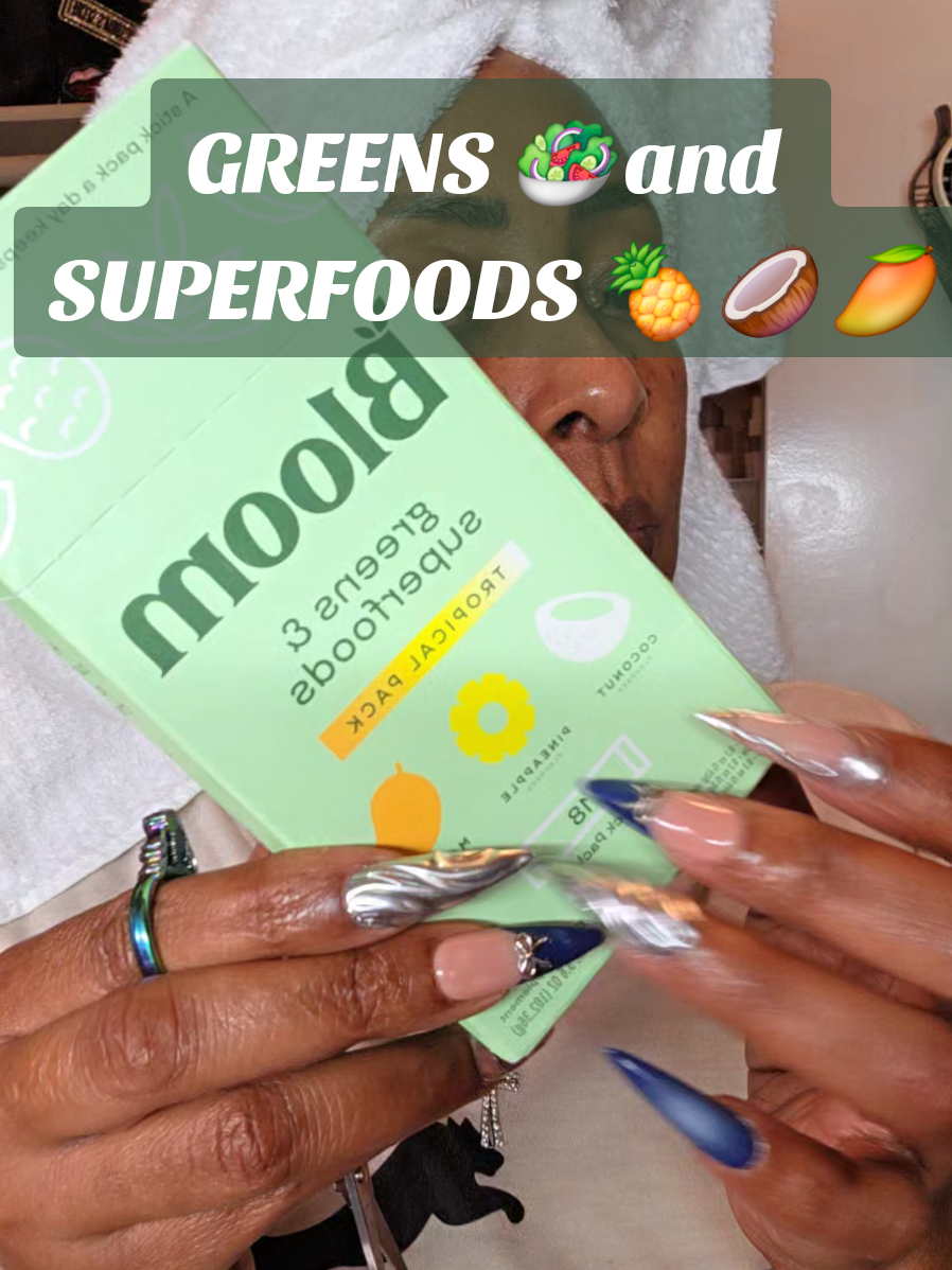 GREENS 🥗 and SUPERFOODS 🍍 🥥 🍋 🍋‍🟩 🍌 🍍 🥭 by @Bloom Nutrition #superfood #greens #nutrition #guthealth #digestivehealth 