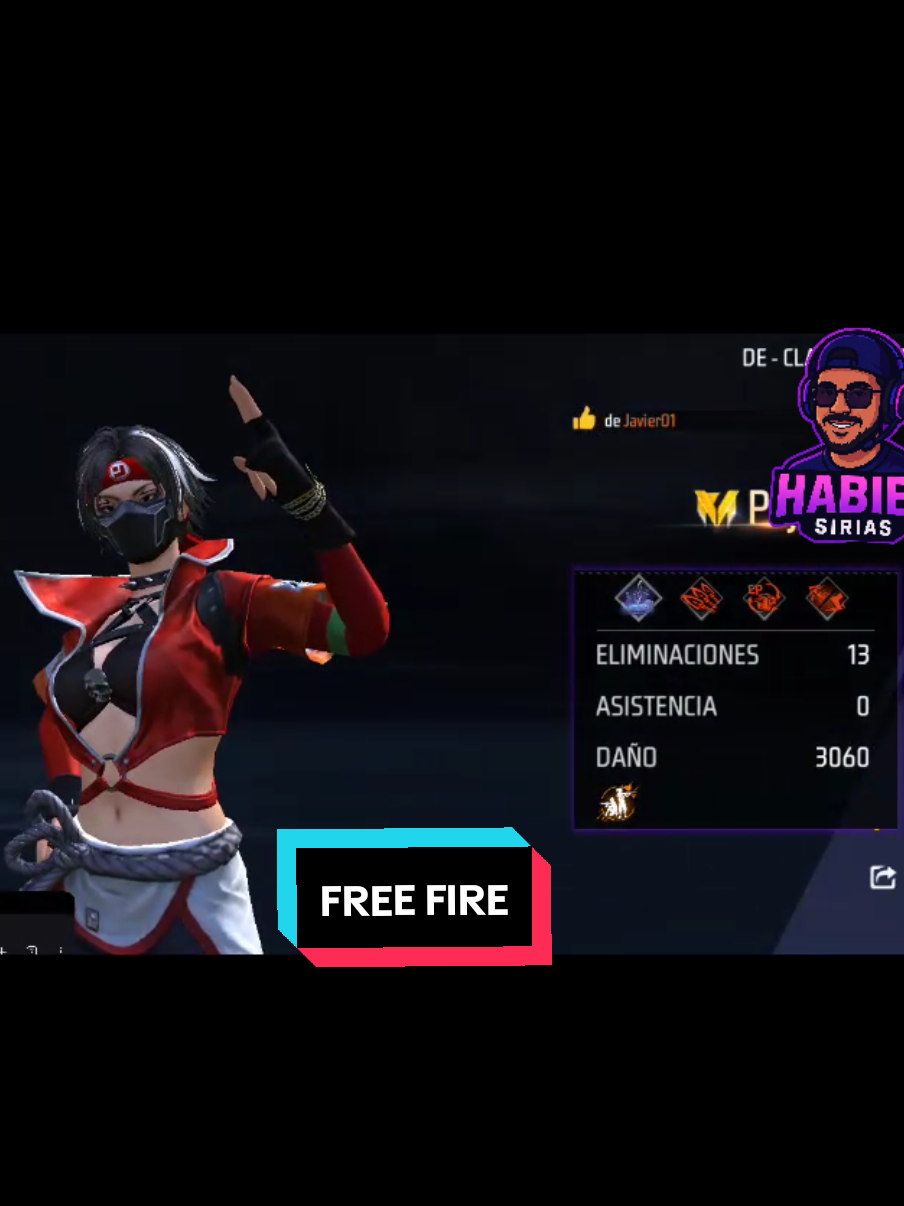 una victoria más en el free Fire aunque realmente soy malo en el juego pero al menos lo intento poco a poco por lo menos aunque sean bots  la gran mayoría lo importante es disfrutar aunque sea un poco el juego así como cualquier otro ya que este es el momento donde uno puede desconectarse de los problemas externos. #free_fire #golemcitogames #freefire_lover #habibi_sirias #gamer 