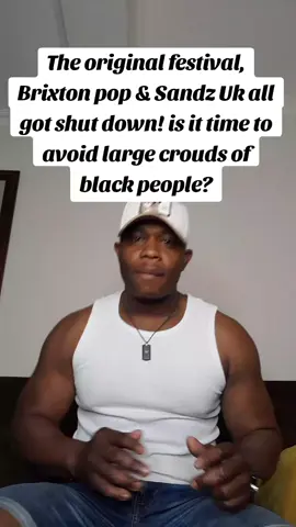 The original festival,  brixton pop & Sandz UK all got shut down #fyp #foryoupage❤️❤️ #trendin #viralvideos #blackpeople 
