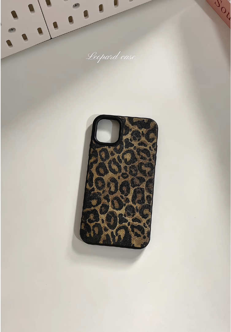 This leopard case 🤎 #case #iphonecase #leopardcase 