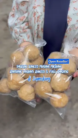 stop bingung cari bakso frozen yang enak di sumedang! pabrik bakso yg satu ini solusi bangett, karena punya banyak varian bakso yang enak dan tentunya full daging😍 bisa order via wa 088801800948 atau dm via instagram✨ #sumedang #bakso #kulinersumedang #infosumedang #sumedanghits 