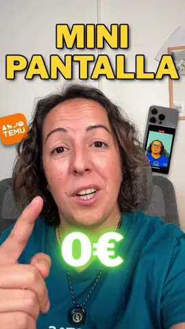 Monitor de Pantalla para Selfies y Vlogs Por 0€ para usuarios nuevos: 🔍【dzv2593】en el buscador. Solo nuevos usuarios app con compra válida, sujeto a las condiciones. #temu #temuspain #temues #temuespaña #shoptemu #temufinds #temudescuento 