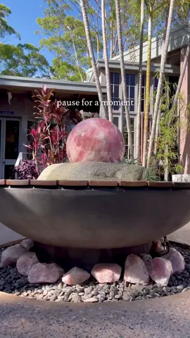 Take a moment by the Rose Quartz Fountain 💖 Listen to the soothing flow of water and watch as the soft pink sphere spins gently, catching the light with every turn. It’s a peaceful pause in your visit - a quiet moment of calm and beauty. You’ll find it just outside Castle Jewels and the Lotus Café ✨