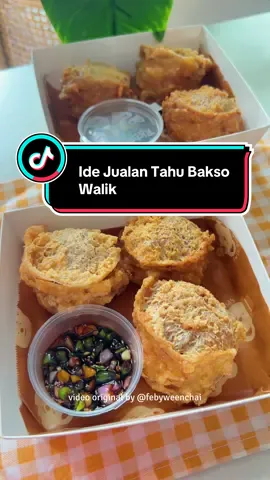 Ide jualan atau cemilan keluarga dirumah .. Tahu bakso walik Pan yang aku gunakan. @Gohappyofficialstore  GOHAPPY GERMANY FRYPAN GREBLON C3+ Terbuat dari GREBLON C3 Asli Jerman yang merupakan kualitas terbaik dunia saat ini dan sudah diecasting/kuat. #panciset #jajanan #idejualan #cemilan #tahubakso 
