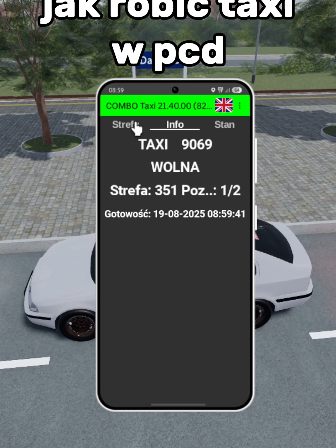 (mój sposób nie akualny) jak robic taxi w pcd poradnik praktyczny (z dedykacją dla mateusza) #polishcardriving #pcd  .. .. nutka: schafter - tom & jerry (instrumental)