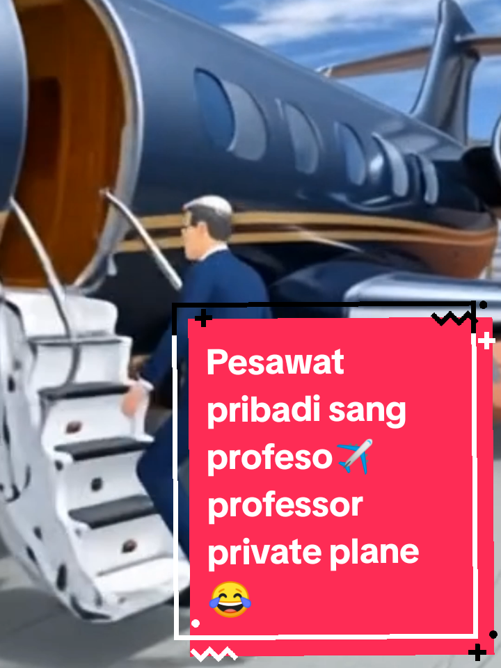 Pesawat pribadi sang profesor✈️Professor private plane😂#sakuraschoolsimulator #viral #foryou #plain #video 