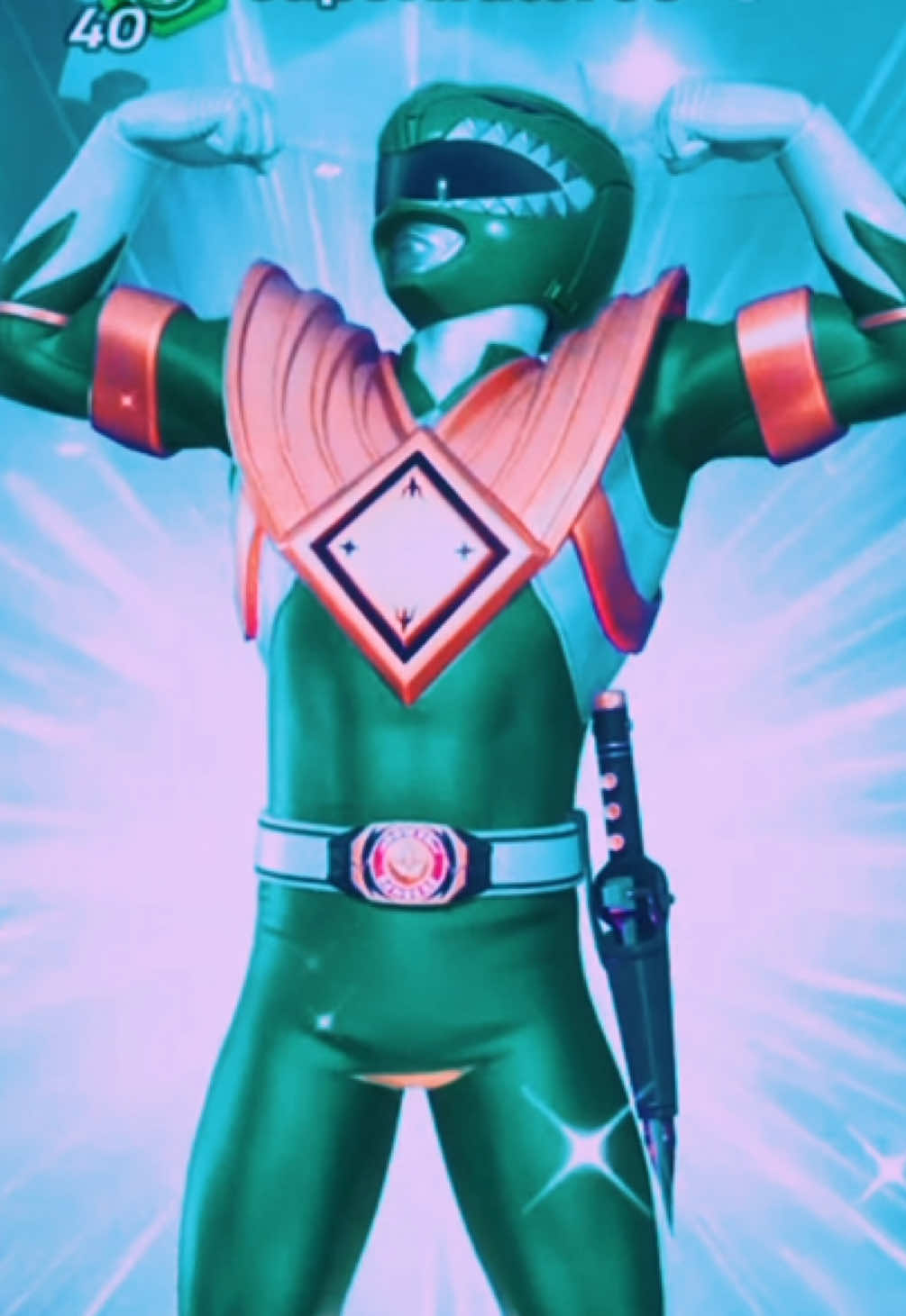 WHEN YOURE WINNING! TRIUMPH! #powerrangers #fortnite ⚡️✨