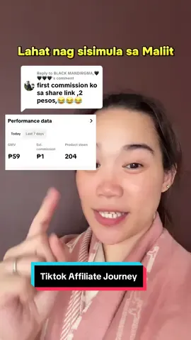 Replying to @BLACK MANDIRGMA,🖤🖤🖤🖤 Lahat tayo nagsisimula sa maliit kaya maging grateful sa lahat ng mga bagay na dumadating sa atin. ☝🏻🙏🏻😇 #tiktokaffiliate #tiktokaffiliateachievement #affiliatejourney #tiktokaffiliatejourney #affiliatemarketing 