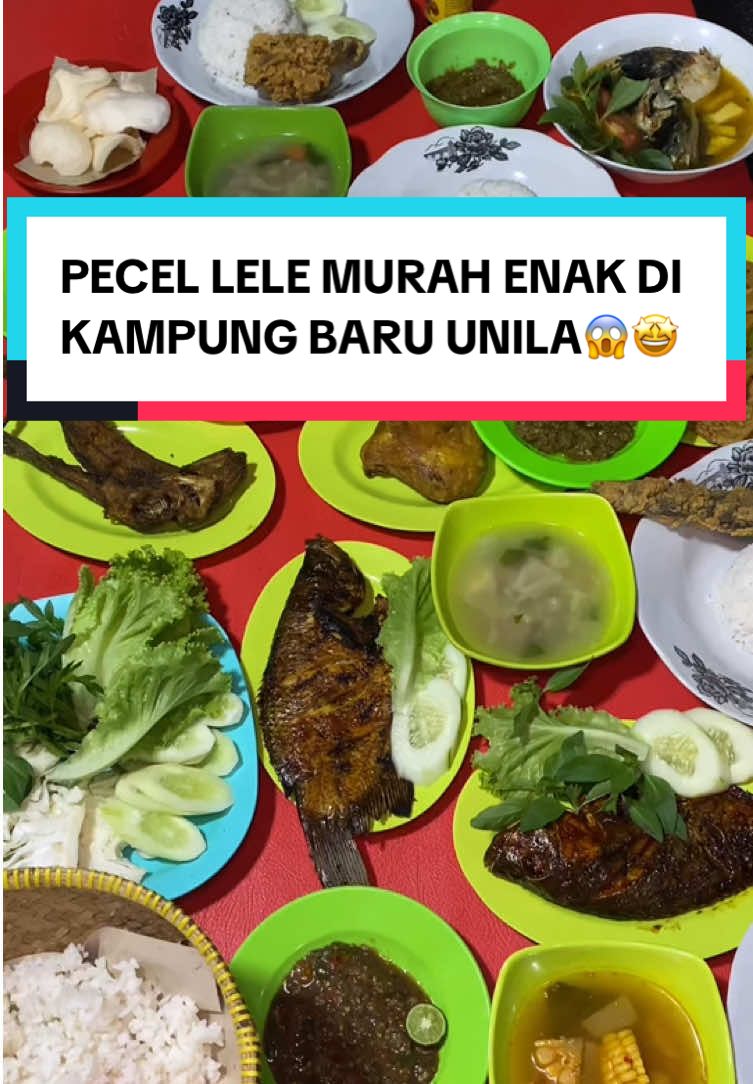 wah baru tau ternyata di kampung baru unila ada tempat makan yang harganya itu terjangkau banget loh, pilihan menunya juga banyak gass lah cobain😱🤩 @pecel lele adin #fyp #lampung #kuliner #viral #makan #food #murah #unila #kampungbaru #kotabandarlampung #bandarlampung #pecellele #jajan #jalanjajan11 