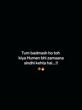 We are Sindhi⚜️🔥 #CapCut #fyp #foryou #foryoupage #sindhi 