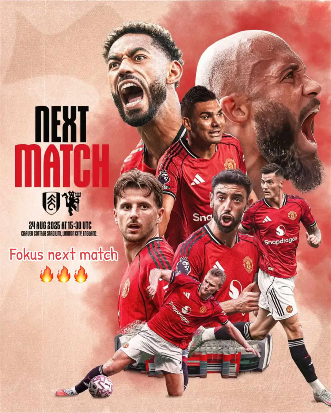 Pertandingan berikutnya melawan Fulham wajib 3 point!!!, Trisula lini depan Chuna, Mbeumo & sesko kemungkinan besar sudah siap di turunkan dari menit awal kekompakam lini belakang sudah pas Yoro, Delight dan luke saw  lini tengah amad dialo bisa jadikan started sepebihnya aman 🔥 #manchesterunited #fulham #epl #football #sesko 
