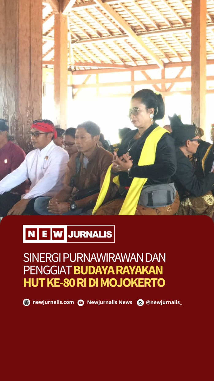 Sinergi Purnawirawan dan Penggiat Budaya Rayakan HUT ke-80 di Pendopo Agung Nglinguk Kab. Mojokerto #viralditiktok🔥 #news #tni #tniindonesia🇮🇩 #mojokerto24jam🤙 