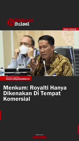 Menkum: Royalti Hanya Dikenakan di Tempat Komersial #musik #musikindonesia #musikviral 