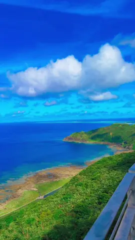 青い空に青い海､この景色が見れる沖縄。