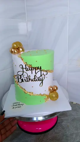 Green 💚 #fyp #goviral #caketok #birthdaycake #creatorsearchinsight 
