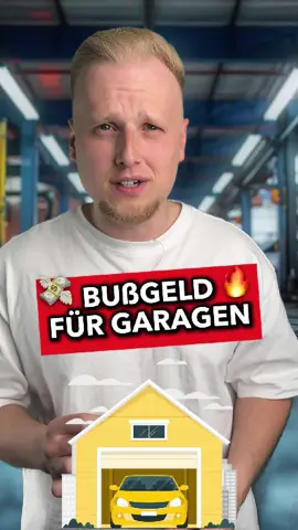 Bußgeld wegen deiner Garage! 🚗💰 #auto #autos #garage #strafe #bußgeld #bundesländer #fahrzeug #lagerung #pkw #parken