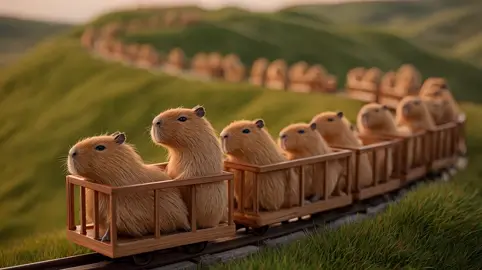 Capybara's hilarious day!วันฮาๆ ของคาปิบาร่า! #funny #viral #cartoon #funnyvideos #hoathinh #capybaralove #capybaratiktok #capybara #capybarawolink #animal #wolink #fyp #capibala #daily #ตลก #ไวรัล #การ์ตูน #วิดีโอตลก #โฮธินห์ #คาปิบาราเลิฟ #คาปิบารา #สัตว์ #คาปิบาลา #รายวัน 	