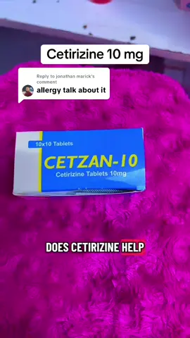 Replying to @jonathan marick   And also Loratadine,Fexofenadine,Desloratadine,Levocetirizine,Chlorpheniramine,Diphenhydramine,Promethazine are used to relieve symptoms of allergies   #allergies #medicine #pharmacy #viraltiktok #antihistamine 