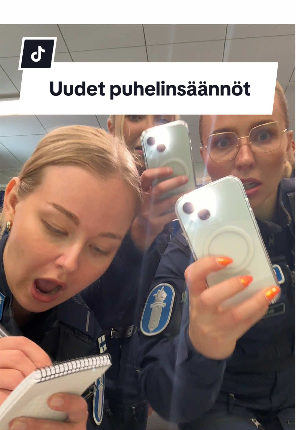 O M G 😍 Hyvä sä💪🏽💪🏽 @Poliisiella  @Konstapel Finell 👮🏼‍♀️  @KonstaapeliMinttu 👮🏼‍♀️  #fyp #suomi #konstaapelidaniel #koulut #iphone 