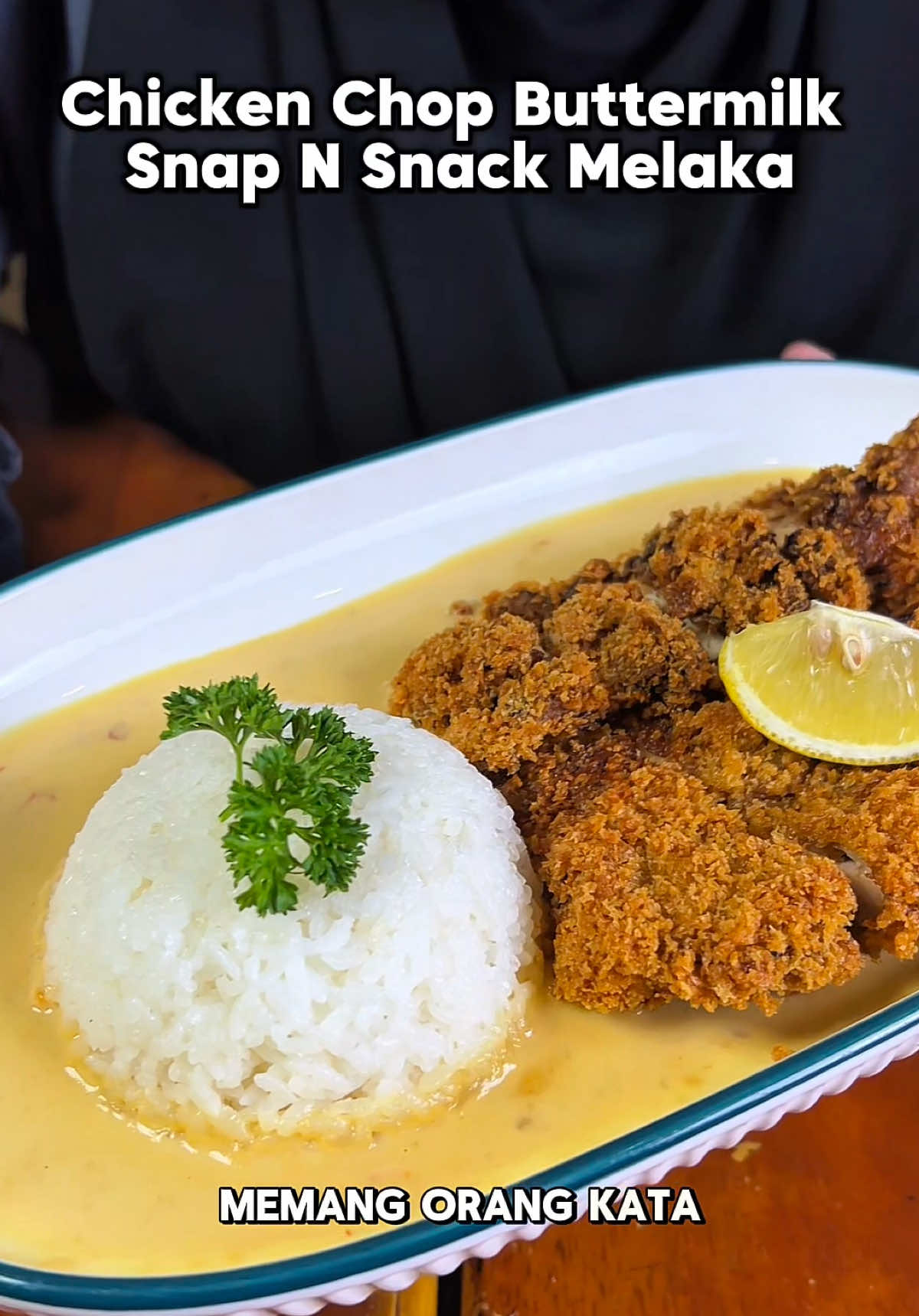 Chicken Chop Buttermilk Snap N Snack Melaka #SnapNSnack #WesternFood #PortMakanMelaka #Foodie #Fyp 