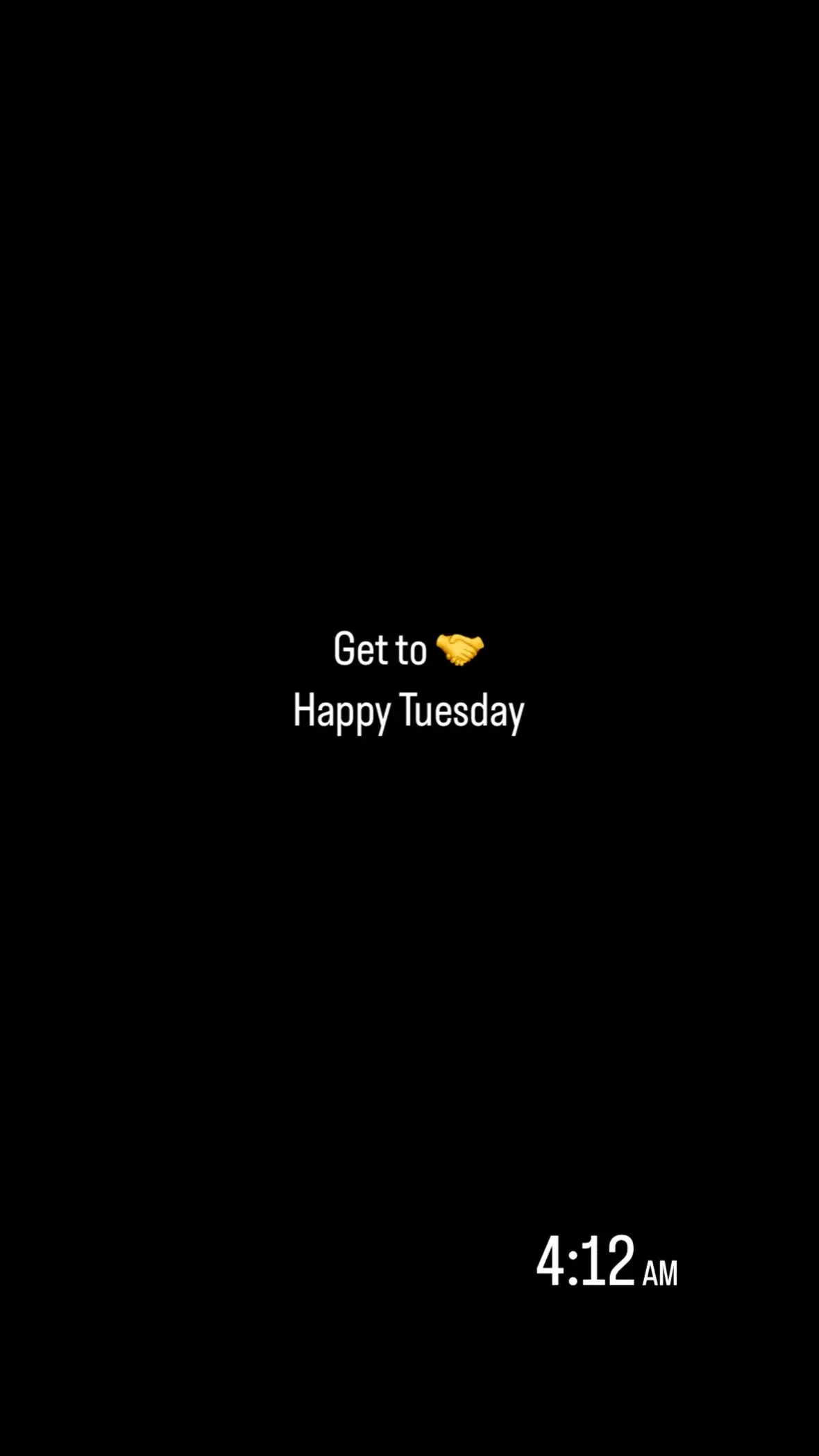 Have a great day!! Let’s get after it 
