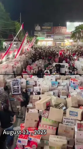 HAPPENING NOW: Tensions remain high in Pati, Indonesia, following a day of intense protests over government policy. #happeningnow #liveupdate #indonesia #pati #newsflash 