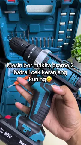 Bisa cod ya dpet promo lagiii#bor#cordless#mesinbor#makita#powertools 