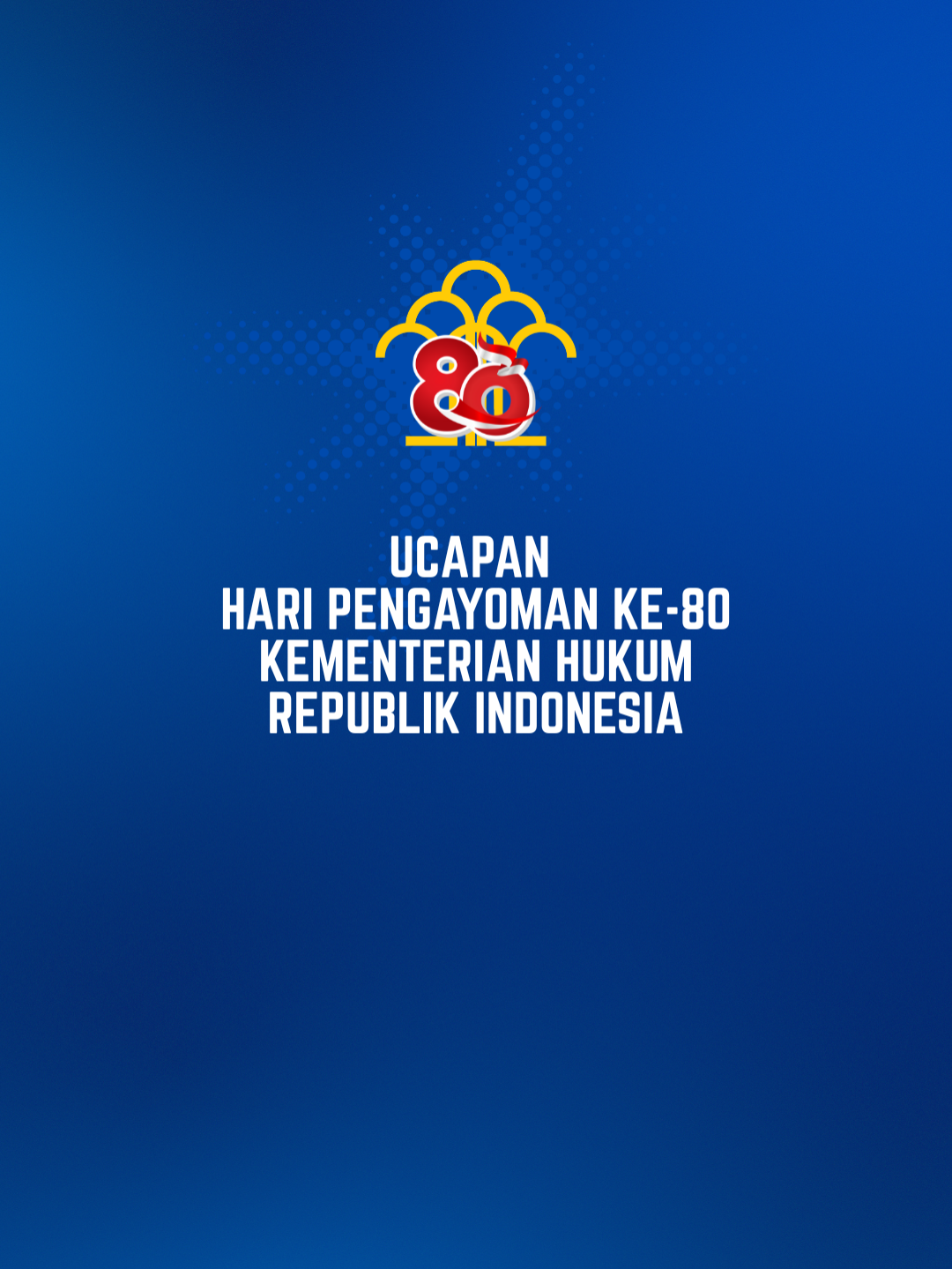 Ucapan Hari Pengayoman Ke-80 dari Danrem 142, Brigjen TNI Hartono #KementerianHukum #LayananHukumMakinMudah #KemenkumSulbar #KanwilKemenkumSulbar