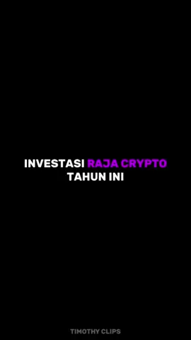 update investasi dari raja crypto, kalau kalian tim mana nih? #timothyronald #kalimasada #akademicrypto #ternakuang #fyp 