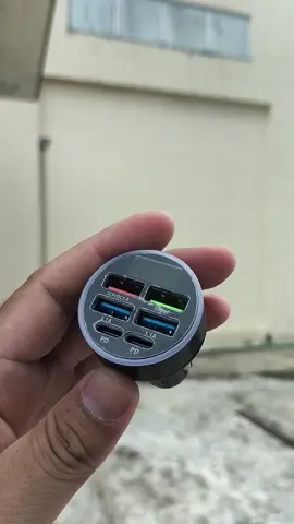 ⚡ Bộ sạc ô tô kỹ thuật số 6 cổng, sạc nhanh 100W ⚡ 🔌 Hỗ trợ QC3.0 và USB Type-C, sạc nhanh và ổn định 🔌 🚗 Tiện sạc điện thoại khi đi đường hoặc di chuyển hằng ngày 🚗 #sacoto #sacnhanh #phukien #tienloi #giadinh