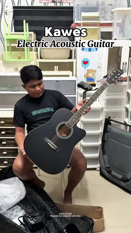 Kawes Electric Acoustic Guitar 😍 #electricacousticguitar #electric #acousticguitar #guitar #kawes 