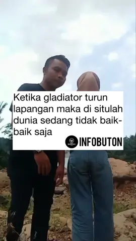 Komba-komba dan alam semesta menjadi saksi cinta mereka 🤪🤪 #buton #butonpride🏝 #infobuton #fyp 